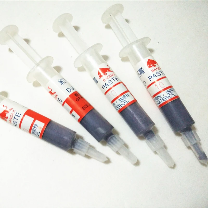 12 Pieces Diamond Abrasive Paste Needle Tube Grinding Polishing Paste