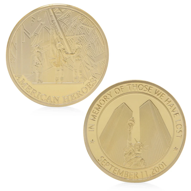 

September 11 2001 In Memory Of Those We Have Lost Commemorative Coin Collectible New Quality