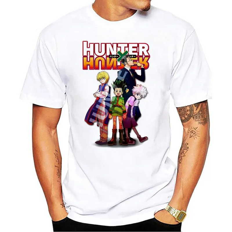 Мужская и женская дизайнерская футболка Hunter X Hunter, Карнавальная футболка GON FREECSS, новинка, аниме Kurapika, модная футболка Killua Zoldyck, футболки - Цвет: Picture-8