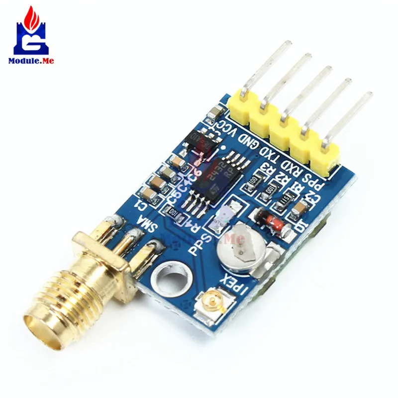 For Replace Neo 6M Dual Antenna Interface SMA/IPEX GPS