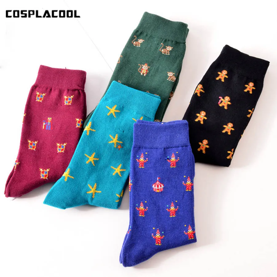 

[COSPLACOOL] Cute Cartoon Candy Colorful Women meias New Fashion Character Women Harajuku Funny Cotton Socks Calcetines