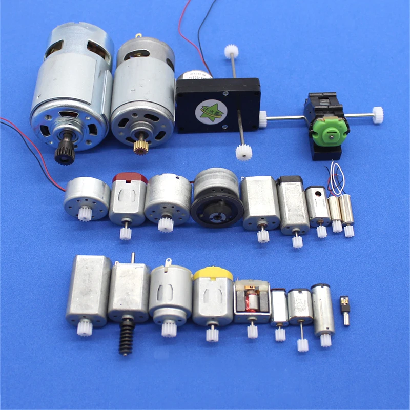 22 вида DIY DC мини моторы набор FK130SH/020/310/300/N20/180SH/614/3048 300/716/n30/550 мотор для