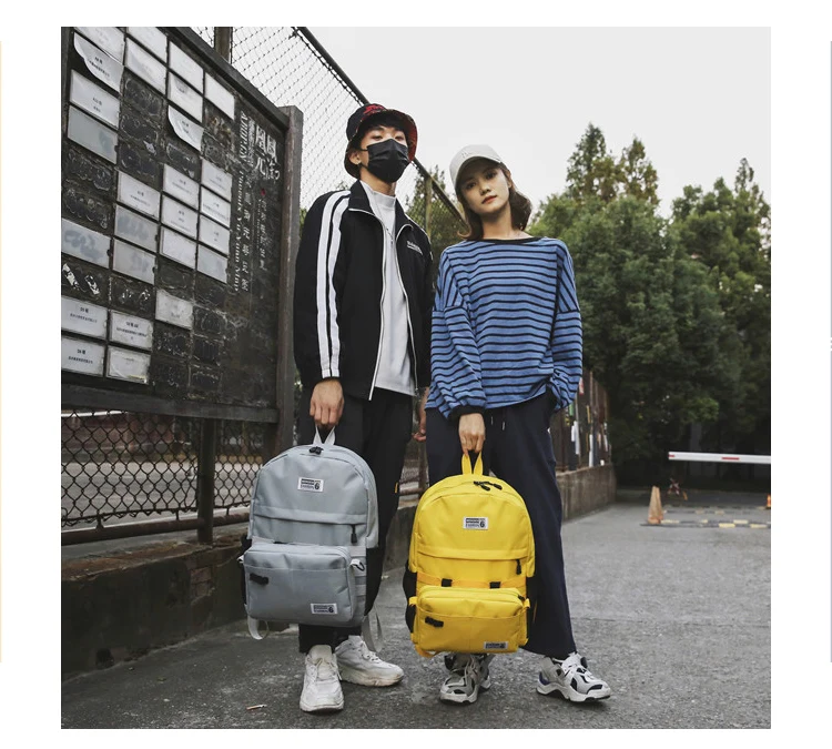 Menghuo 2018 New 2PCS:Set Women Backpack Nylon Casual Detachable Travel Bags Unisex Men School Bag for Teenager Girls Mochilas_34-1_23