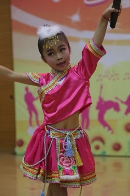 Китайский народный танцевальный костюм Мяо одежда хмонг