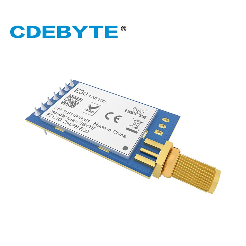 E30-170T20D с сильным проникновением UART SI4463 170 МГц 100 мВт SMA антенна IoT uhf беспроводной приемопередатчик приемник модуль