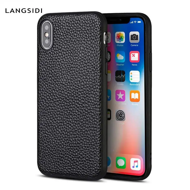 Чехол для телефона из натуральной кожи iPhone X 12 Mini 11 Pro Max XS XSmax XR Se 6s 5 детской 6 7 8 plus