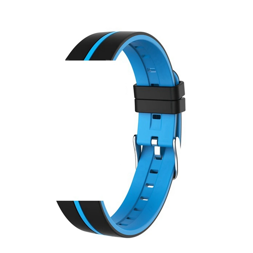 B57 Strap For B57 Smart Watch Women Men Waterproof Sweatproof Sport Strap Smart watch Bracelet Replacement Wristband Smartwatch - Цвет: blue