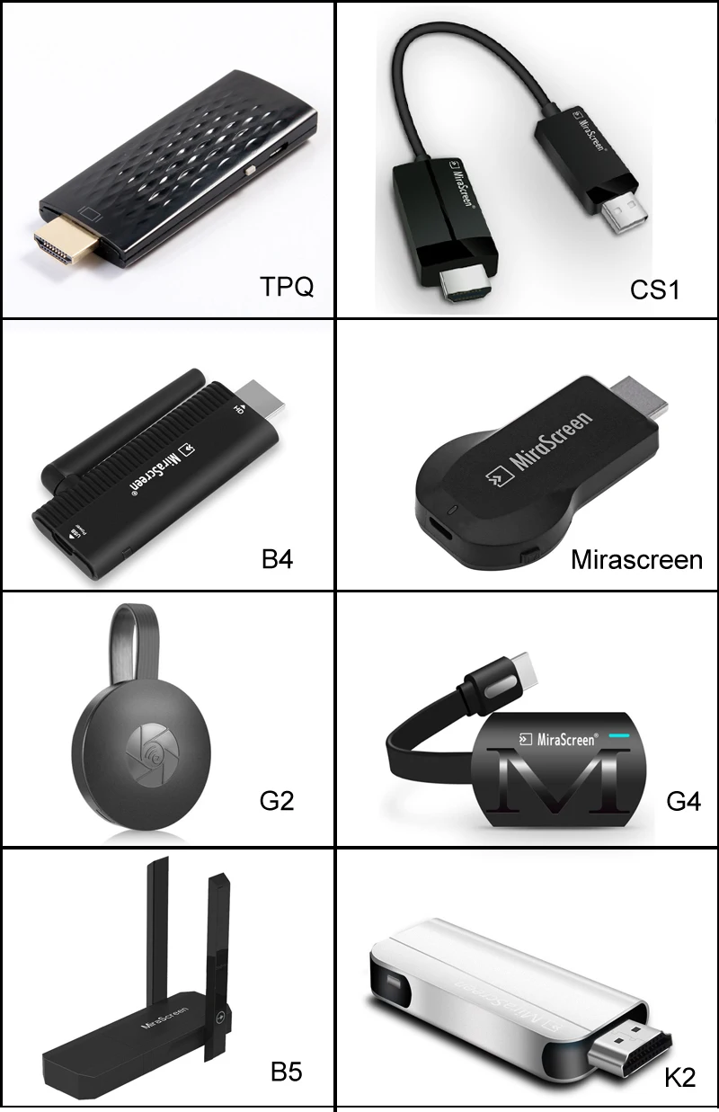 Mira экран зеркальное отображение беспроводной wifi DLNA AirPlay HDMI tv Stick дисплей ключ приемник адаптер для IOS Android телефон к телевизору