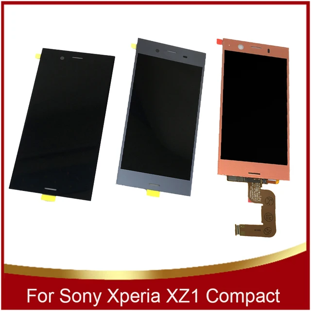 Cheap Original 4.6" Mobile Phone LCDs for SONY Xperia XZ1 Compact Display XZ1 MINI LCD with Touch Screen Digitizer Replacement parts