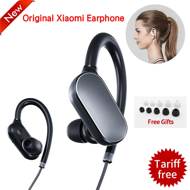 Оригинальные Xiaomi mi Спортивные наушники Bluetooth 4 1 музыкальные c IPX4