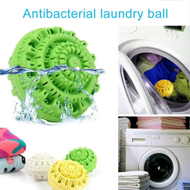 

Antibacterial Laundry Super Wash Ball Eco-Friendly TPR Wash Ball for Bathroom RT99