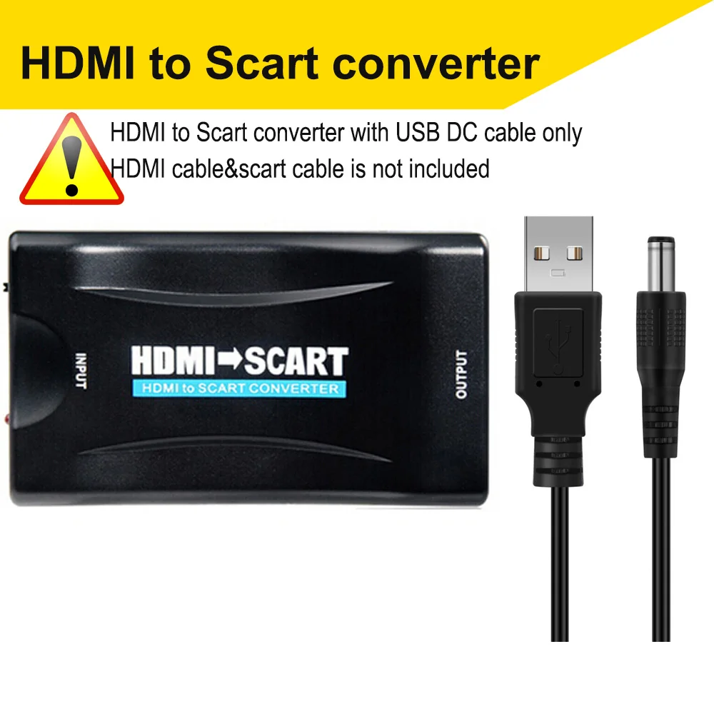 HDMI в Scart AV конвертер кабель для DVD STB TV устройств|vga to scart|vga tovga out |