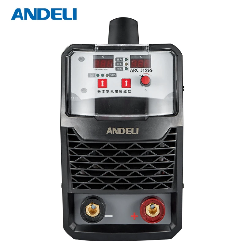 Andeli Smart Draagbare Eenfase Mma 315 Spot Lassen Booglassen welding Machine Dubbele Low Voltage Inverter Lasmachine soldering