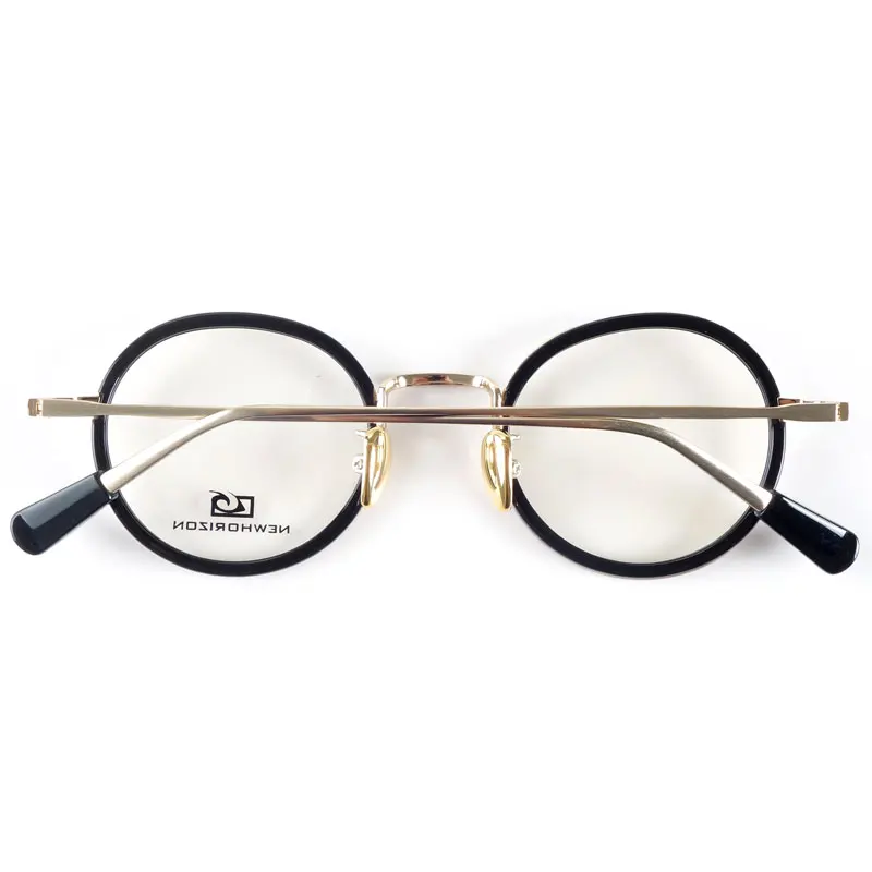 New York fashion vintage optical round eye glasses frame male female Retro Style myopia eyeglasses