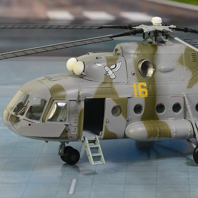 1/72 масштаб предварительно построенный Mi-17 Mi-8M хип-советская транспортная вертолет хобби готовая пластиковая модель самолета