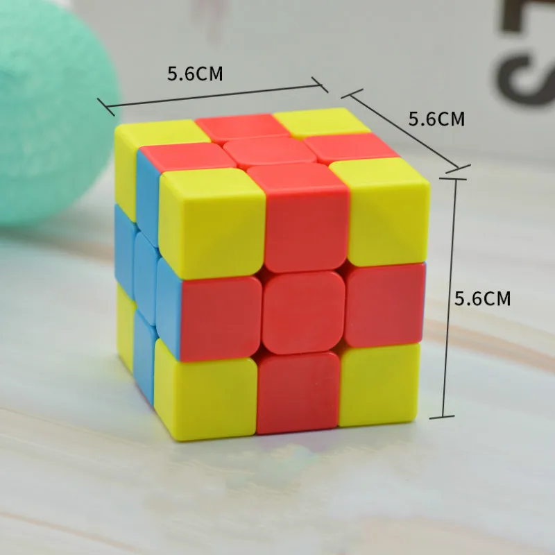 Профессиональный кубик фри 3x3x3 5,7 см скорость для магического куб антистресс головоломка Neo Cubo Магическая наклейка для детские