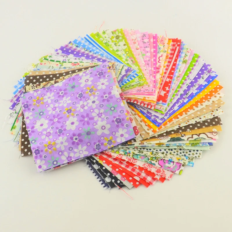 30 pieces/lot 10cmx10cm charm pack cotton fabric patchwork bundle