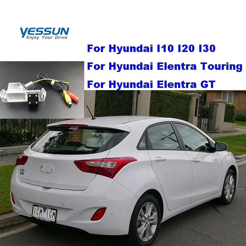 Yessun Автомобильная камера заднего вида для hyundai I10/I20 I30/Elentra/Touring/Elentra GT камера помощи при парковке камера номерного знака