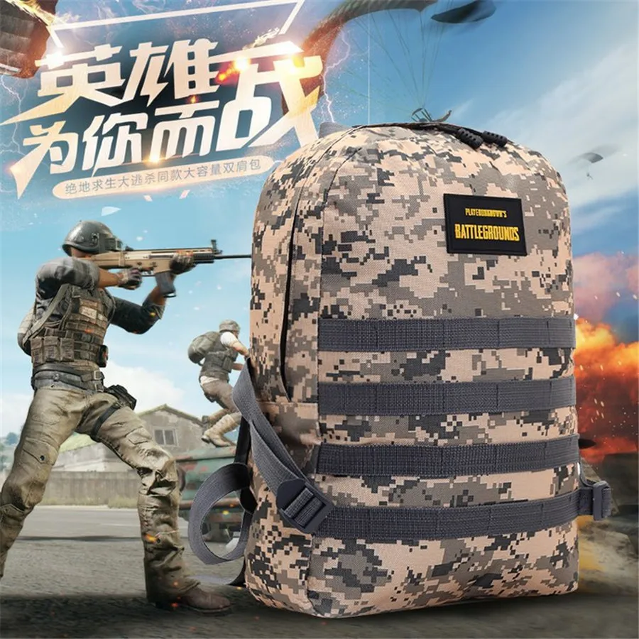  PUBG Backpack Bag Cosplay Game Playerunknown's Battlegrounds Level 3 Instructor Backpack Outdoor La