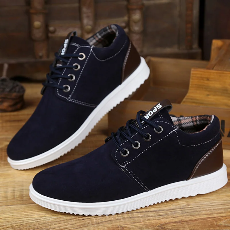 Martin boots winter warm snow boots men shoes fashion old man's boots solid gray/blue/yellow mens ankle plush boots