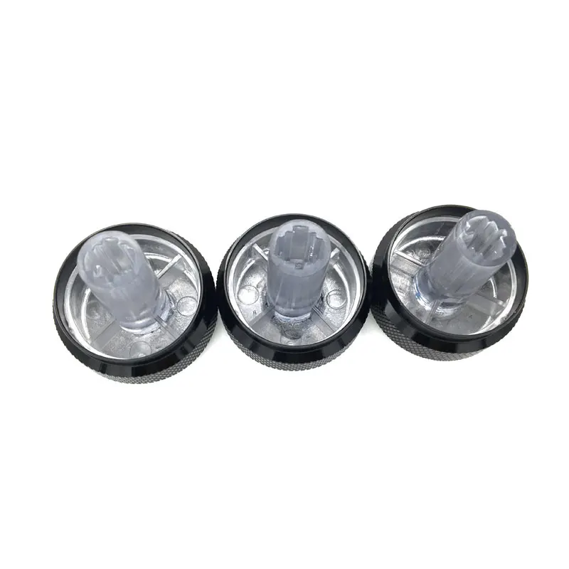 For Nissan Qashqai 2012 Aluminum Alloy Air Conditioning Knob 3pcs/set AC Knob Heat Control Switch Button Knob Car Styling 3