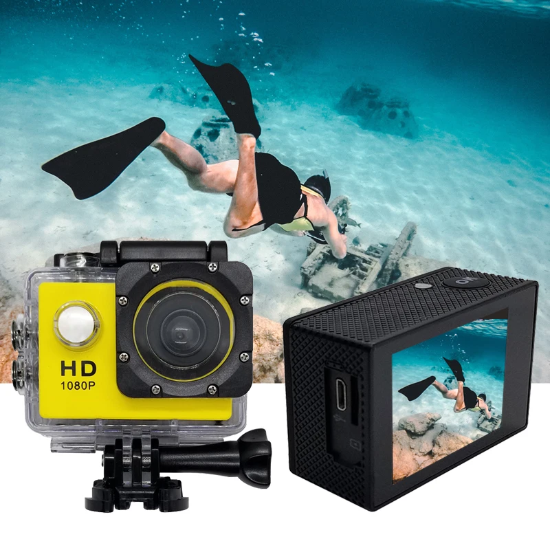 

Antscope VGA HD 1080P Sports Waterproof Camera 2 Inch DVR Self-timer Cam DV Video Camcorder Camera for Bicycle Climbing Skiing19