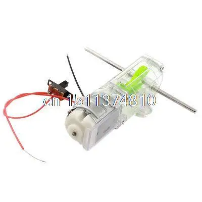 

RC Boat Car DC 1.5-6V 3mm Dia Double End Hex Shaft Speed Reducer Geared Motor