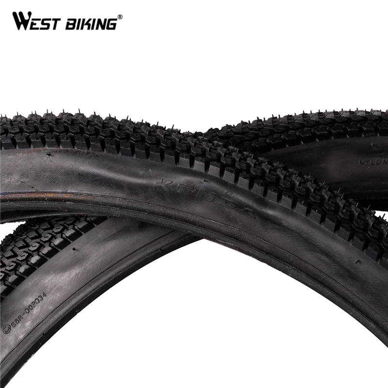 WEST BIKING шины для горного велосипеда 26*1,95 30TPI для предотвращения велосипедных Противоскользящих шин, Шариковые шины, супер компрессионные велосипедные шины