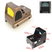 FIRECLUB RMR стиль Glock Red Dot прицел рефлекторный прицел тактический военный, для дробовика прицел для охотничьей винтовки