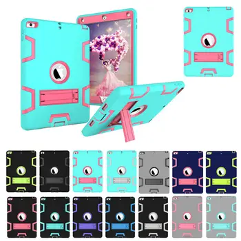 

For iPad Pro 10.5 Case Shock-Absorption Armor Defender Stand Case Hybrid PC Rugged Silicone Cover for iPad Pro10.5 inch