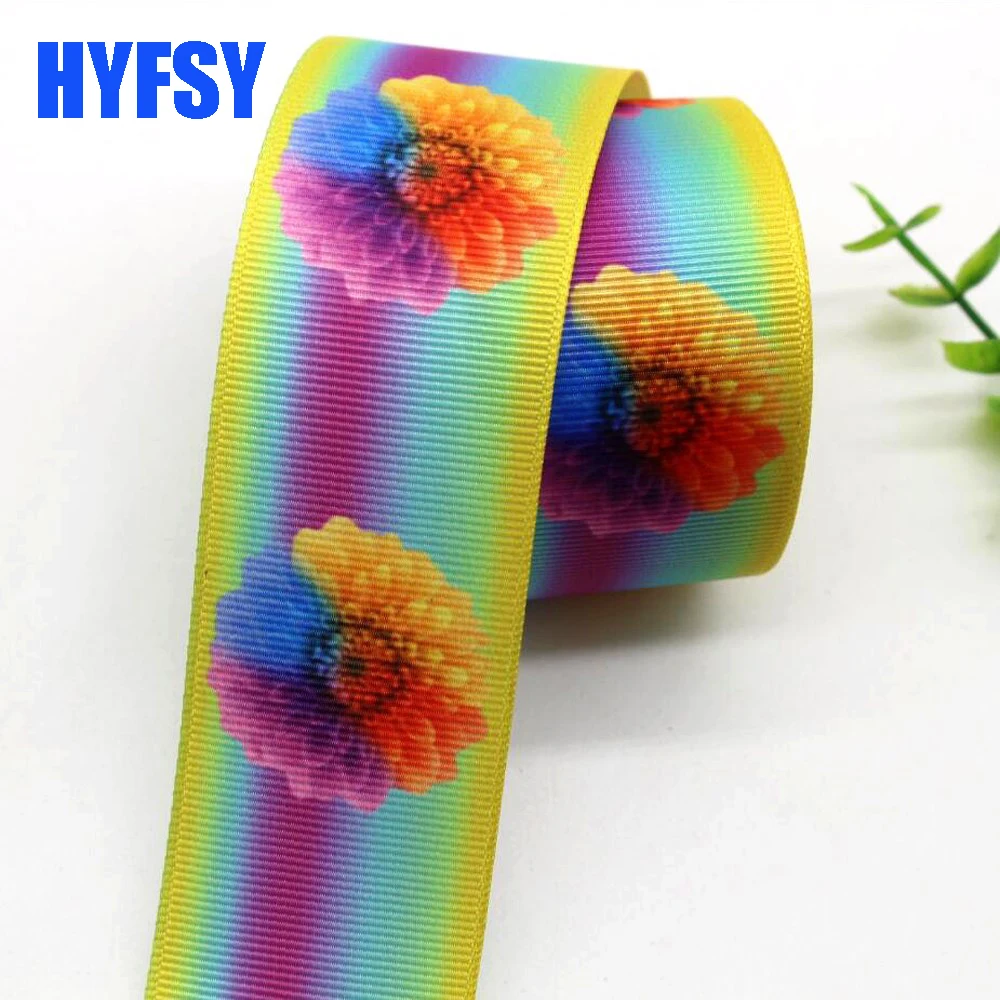 Новый flower1 1/2 38 мм лента DIY ручной бант подарочная упаковка 10 ярдов. Grosgrain ленты