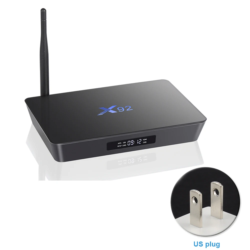 

3+32G Android 7.1 Dual 4K Amlogic S912 TV Box 4K*2K HD Media Player Mali-T820 WIFI X92
