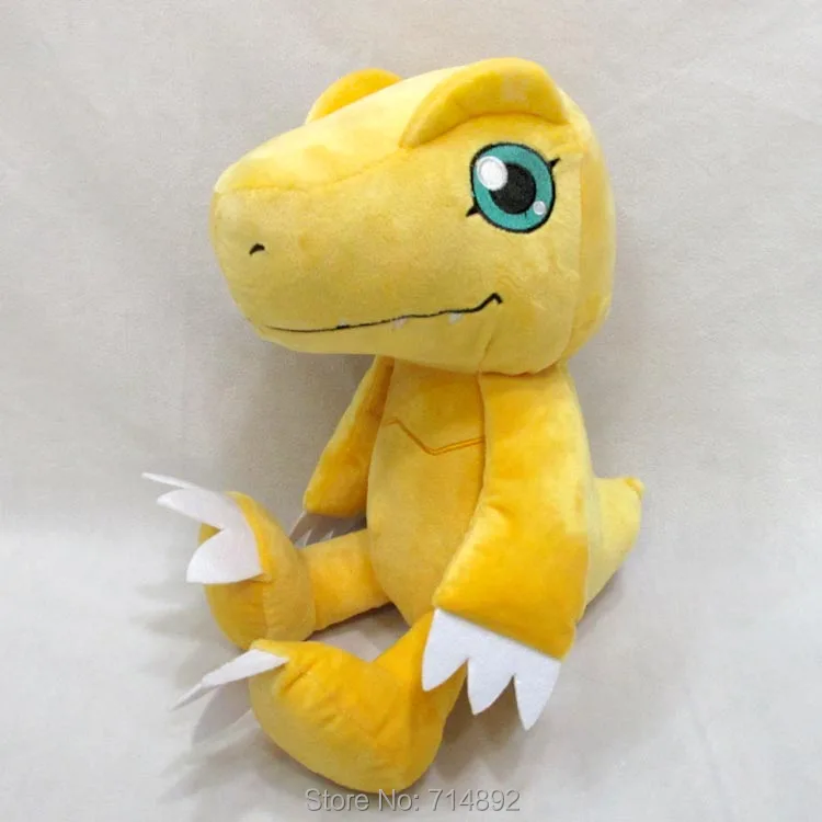 

30cm Digital Monster Agumon plush pillow doll Anime Digimon Adventure plush figure toy for girl gift free shipping