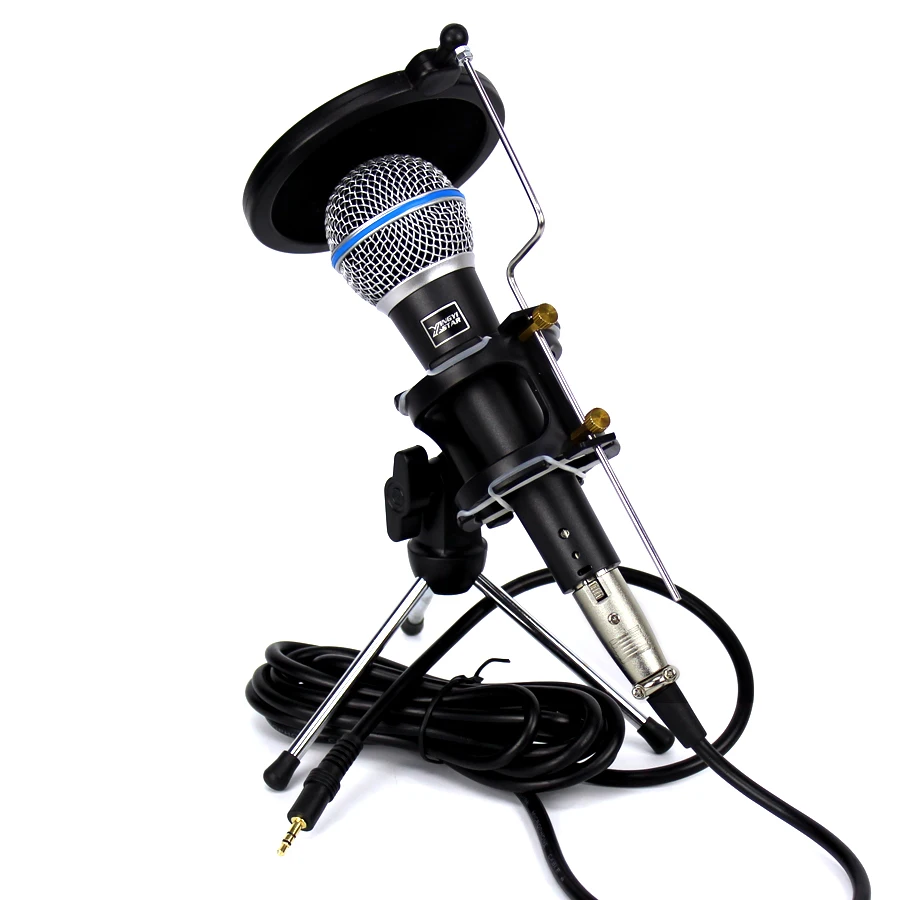 Professional BETA 58A 58 Dynamic Wired Karaoke Microphone 3.5mm Jack