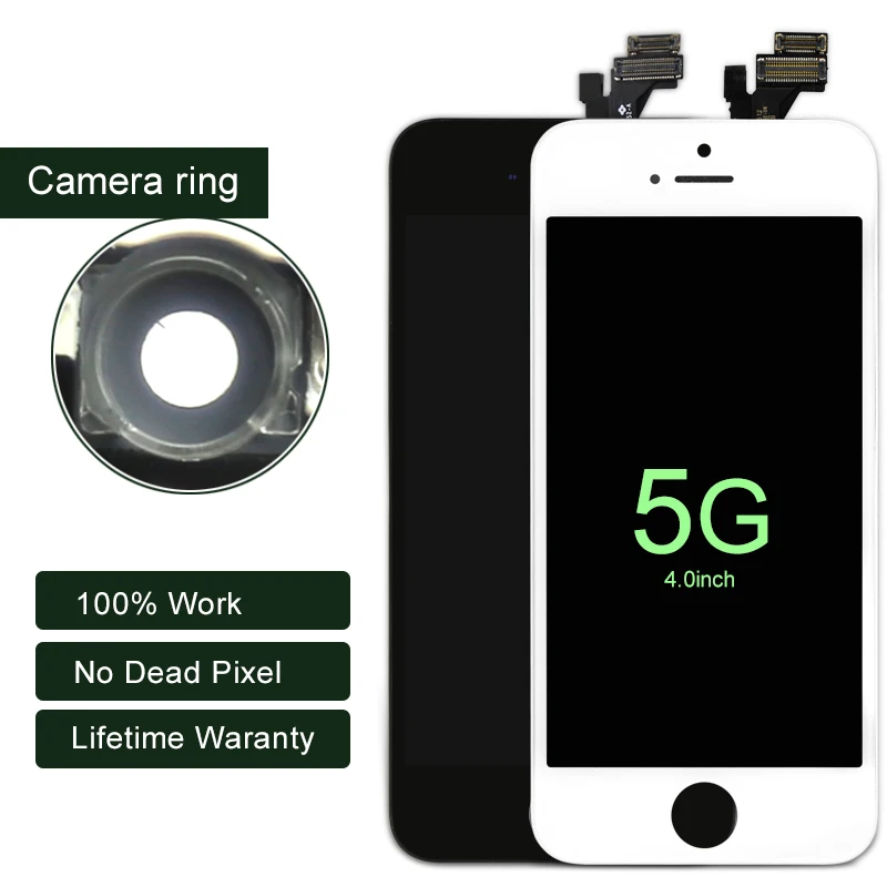 

AAA 10PCS TOP Quality touch screen display LCD for iPhone 5G / 5S / 5C LCD freeshipping DHL