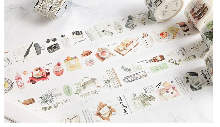 Потраченное время серии бумаги васи ленты DIY декоративные Скрапбукинг Стикеры альбом скрапбук маскирующая лента клейкие ленты