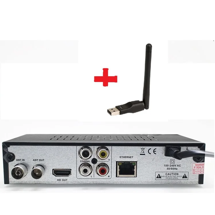 DVB-T2 цифровой DVB-T2 приемник поддерживает H.265/HEVC DVB-T2 h265 hevc dvb t2 горячая Распродажа Европа - Цвет: RCA AV port wifi