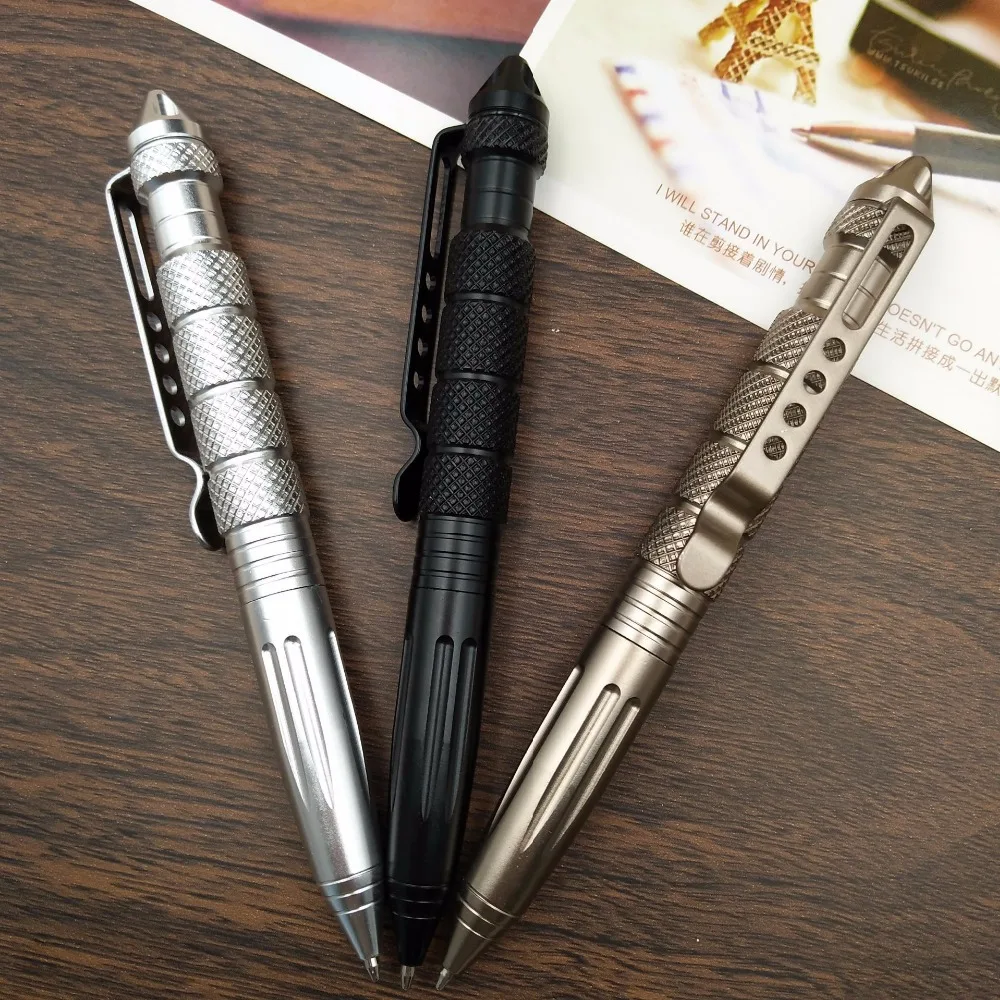 Portable Tactical Pen Self Defense Tool Aviation Aluminum Antiskid Pen