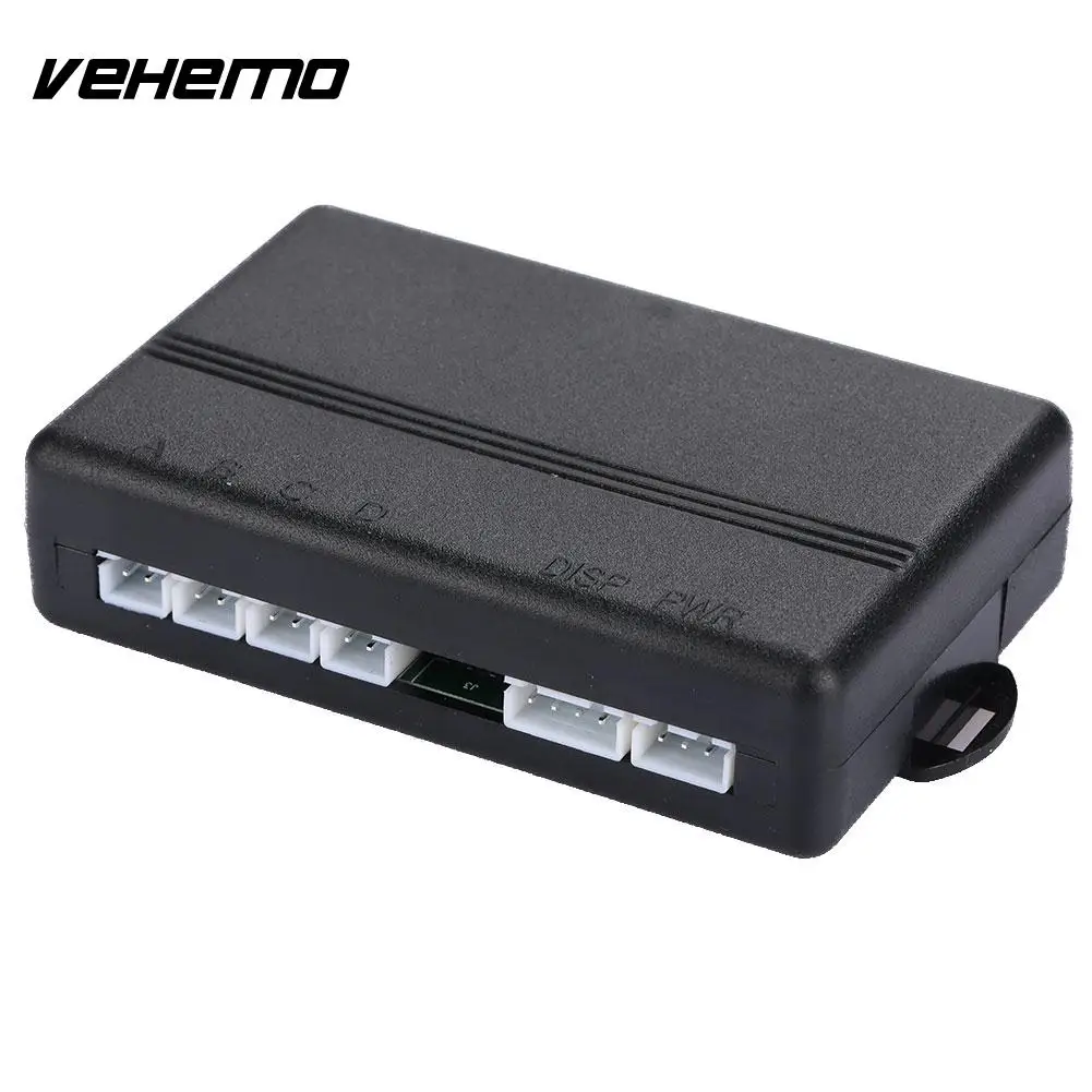 VEHEMO 12 V pantalla LED de seguridad para coche Sensor de aparcamiento de Radar reverso para automóvil VEHEMO 12 V pantalla LED de seguridad para coche Sensor de aparcamiento de Radar reverso para automóvil