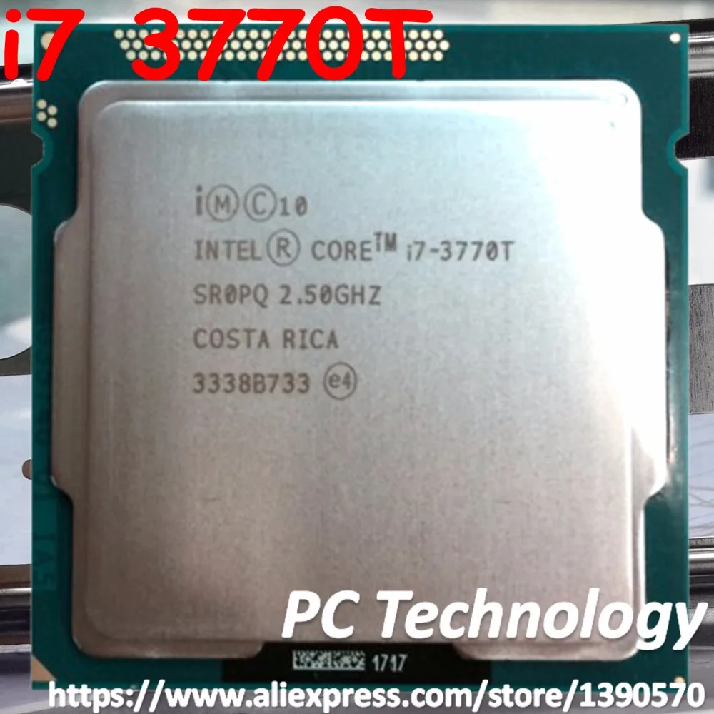 

Original Intel processor i7 3770t 8M 2.50GHz Quad-core LGA1155 45W desktop I7-3770t CPU Free shipping ship out within 1 day