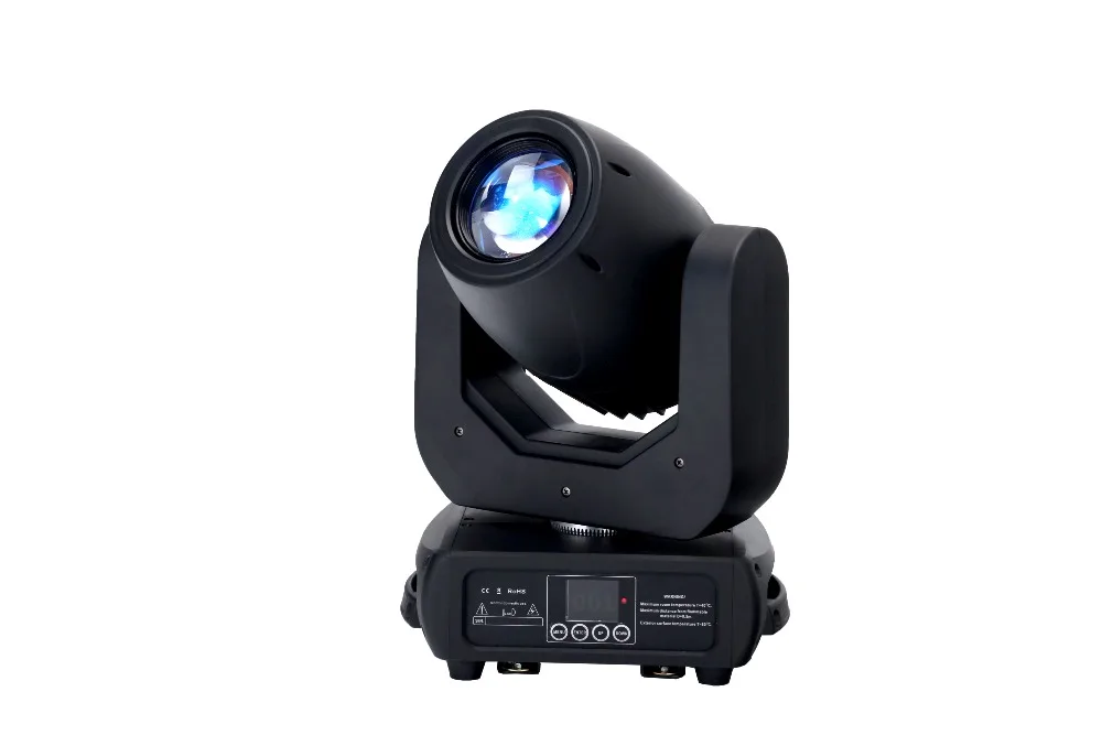 

2X LOT 150W LED Moving Head Spot Gobo Light With Powercon Stage Moving Head Spot Light DMX Stage Light With 2in1 Flight Case