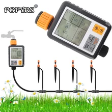 Garden watering system automatic water system controller Home Drip irrigation Lawn sprinkler Timing Quantitative timer garden wifi smart watering valve intelligent drip irrigation phone remote controller diverse timing