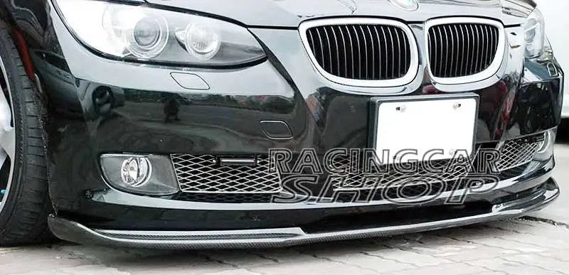 HAM TYPE REAL CARBON FIBER FRONT SPOILER for BMW E92 E93 335i 328xi 328i 335xi 335is Coupe and Convertible normal front bumper 2007-2010