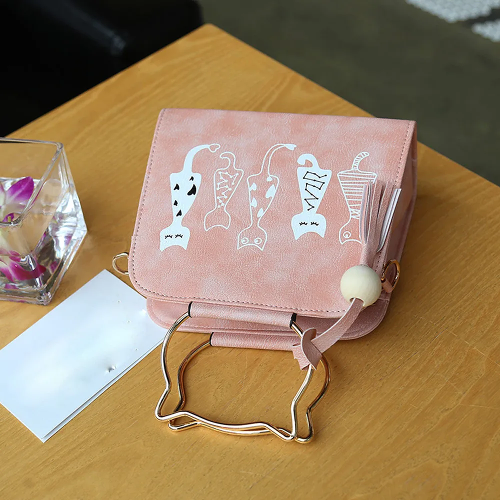 Aelicy, сумка через плечо для женщин, известные дизайнеры, милый кот, принт, кисточки, сумки-мессенджеры для дам, сумки, сумка на одно плечо