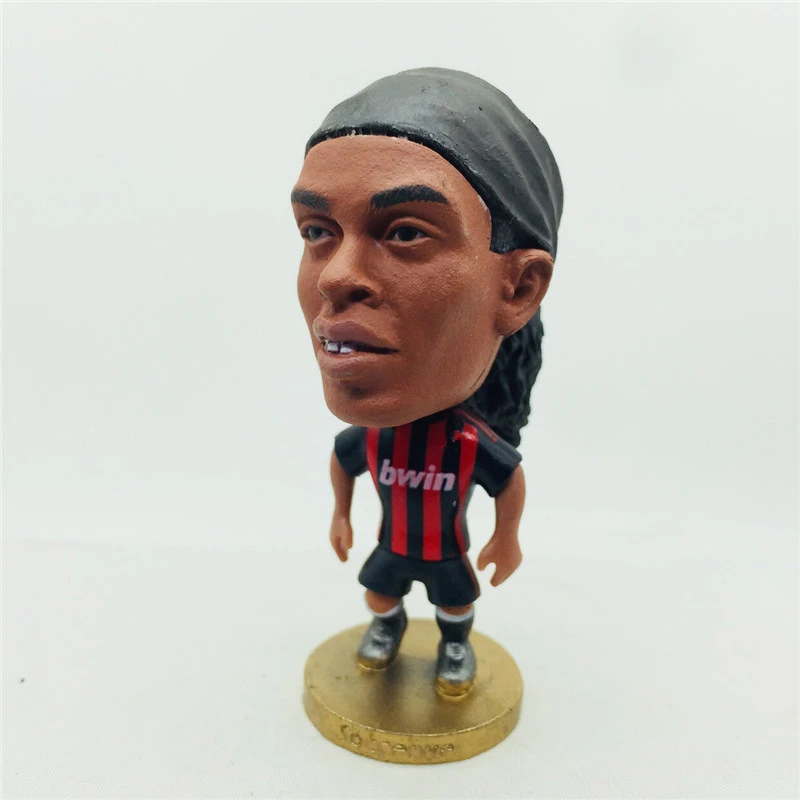 

2.55" Ronaldinho Doll 80# Soccer Star Figurines Christmas Toy