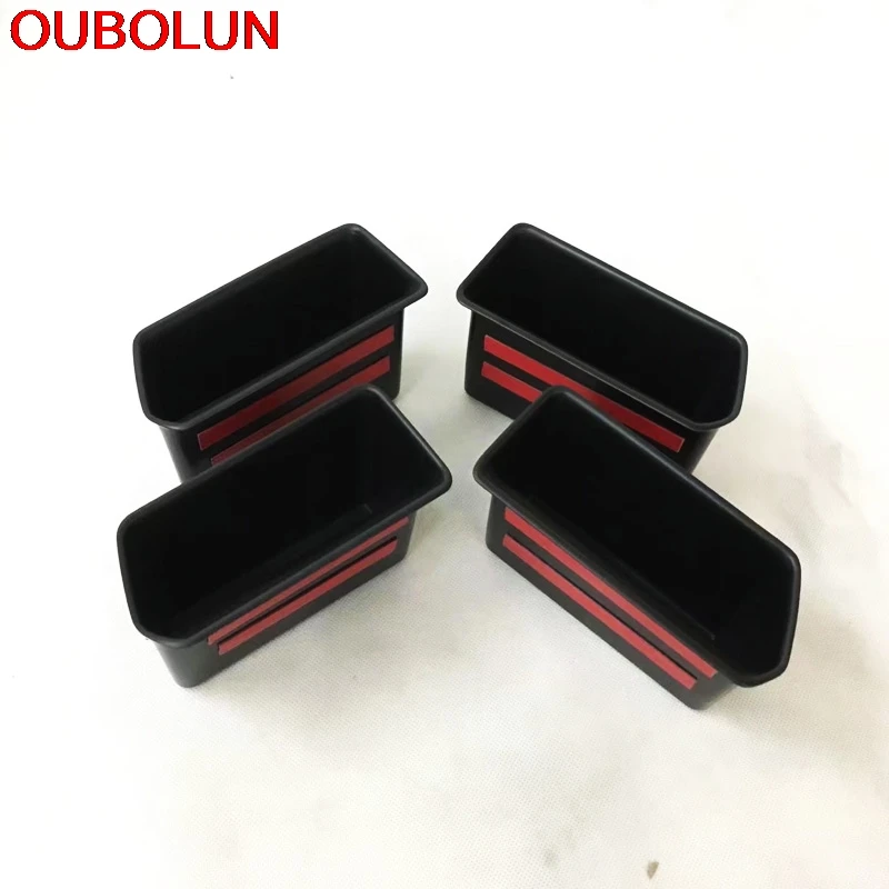 OUBOLUN 4 шт. для Volkswagen VW Atlas Teramont 2017 2018 пластиковые аксессуары интерьера держатель