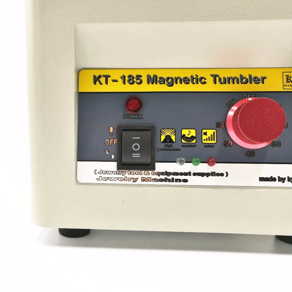 Electric magnetic polishing machine cleaning polishing KT-185 magnetic deburring machine tool equipment, jewelery Goldsmith 220V