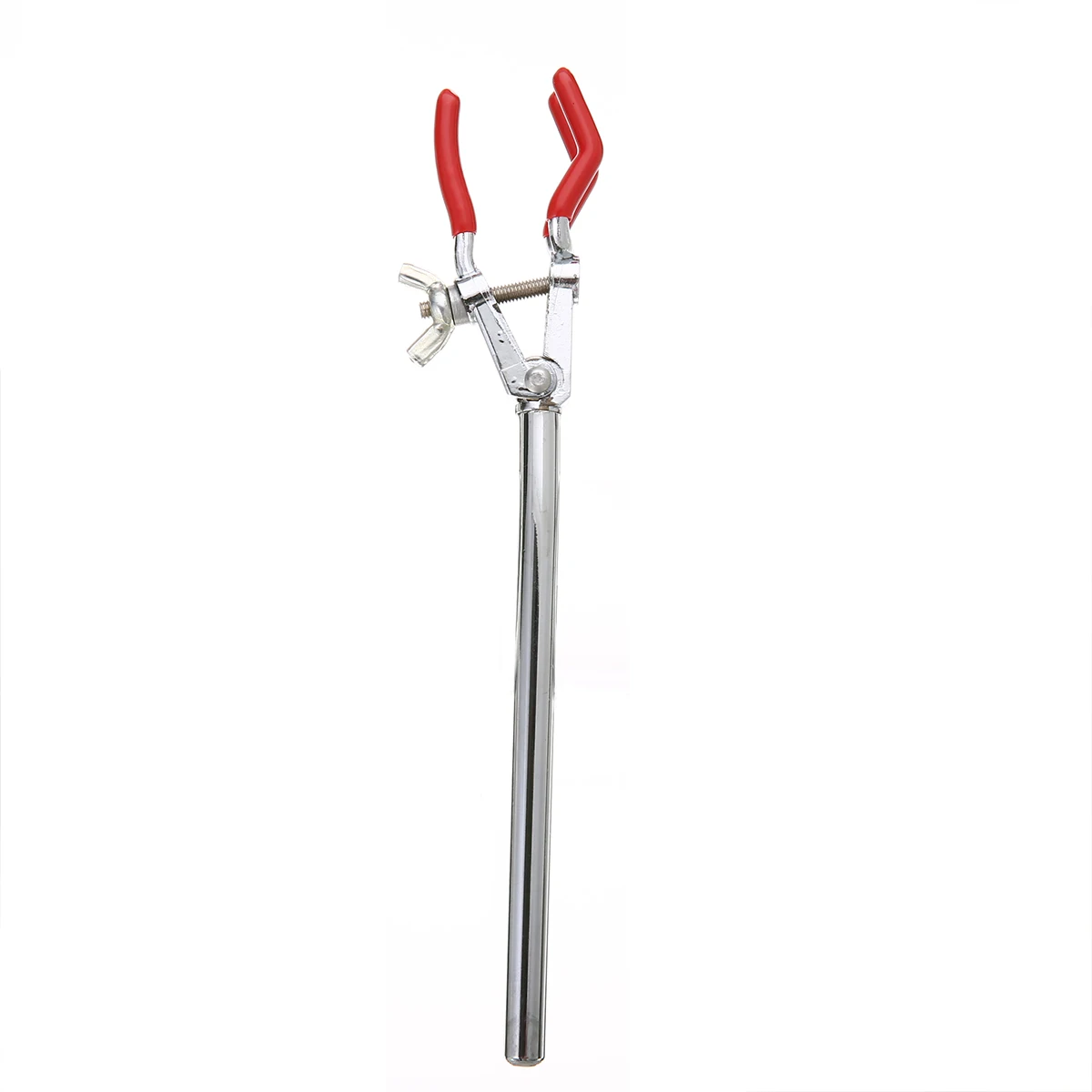 1pcs Range 0-30mm Tube Clamp Holder Laboratory Clamp Single Adjustment Three Prong Extension Flask Clip Lab Supplies