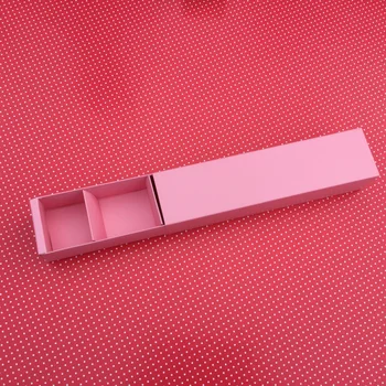 

High Quality covered with film kraft drawer box cookie box candy gift boxes party favor packing 23.5x6x5cm Free Shipping 50pcs