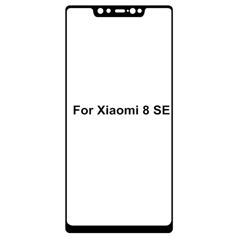 3D изогнутое закаленное стекло с полным покрытием для Xiaomi Mi 8 Защита экрана Mi8 SE
